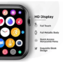 Modorwy I8 Pro Max BT Smartwatch + Grey TWS Social Media, Music, Contact, Photo Gym Boys Smartwatch (Black Strap, 1.95 Inch Big Sunlight Proof Display)1