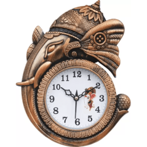 Analog Wall Clock (Multicolor, With Glass) Perfect Quality