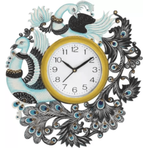 Analog Wall Clock (White, With Glass) Best Glass